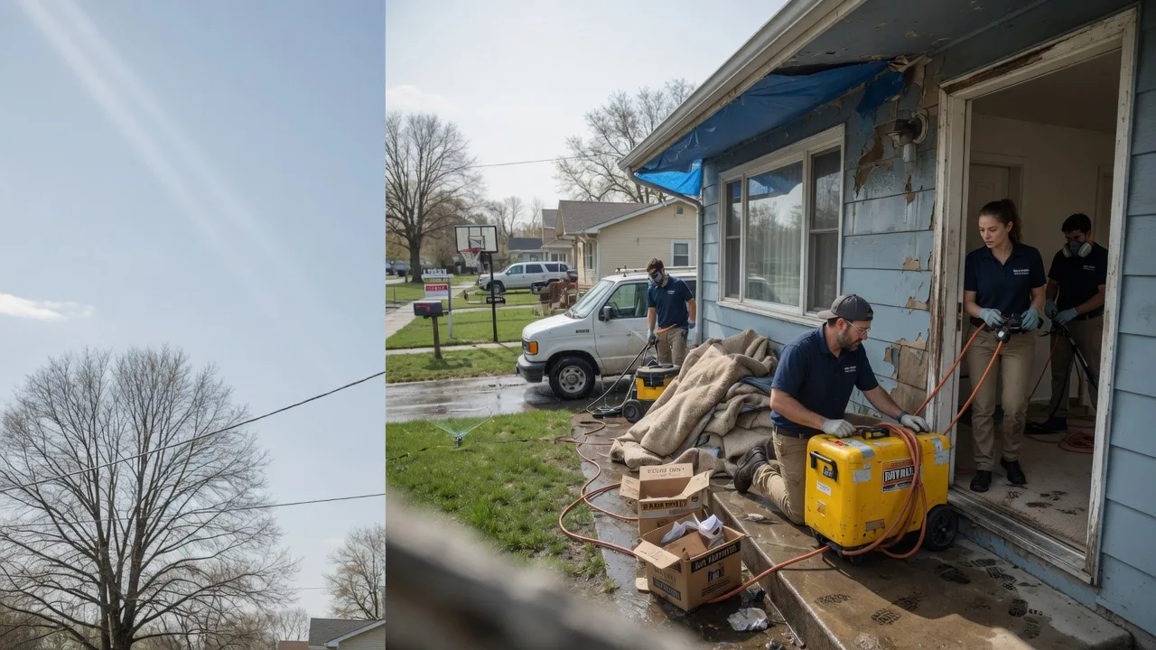 Basement Flood Cleanup in Trinity, AL near me